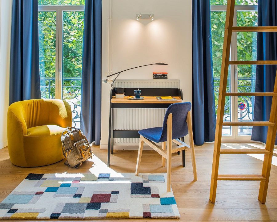 studio en coliving à Nantes - espace bureau