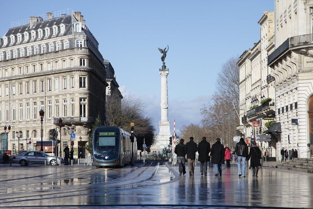 Place du Grand Théatre à Bordeaux