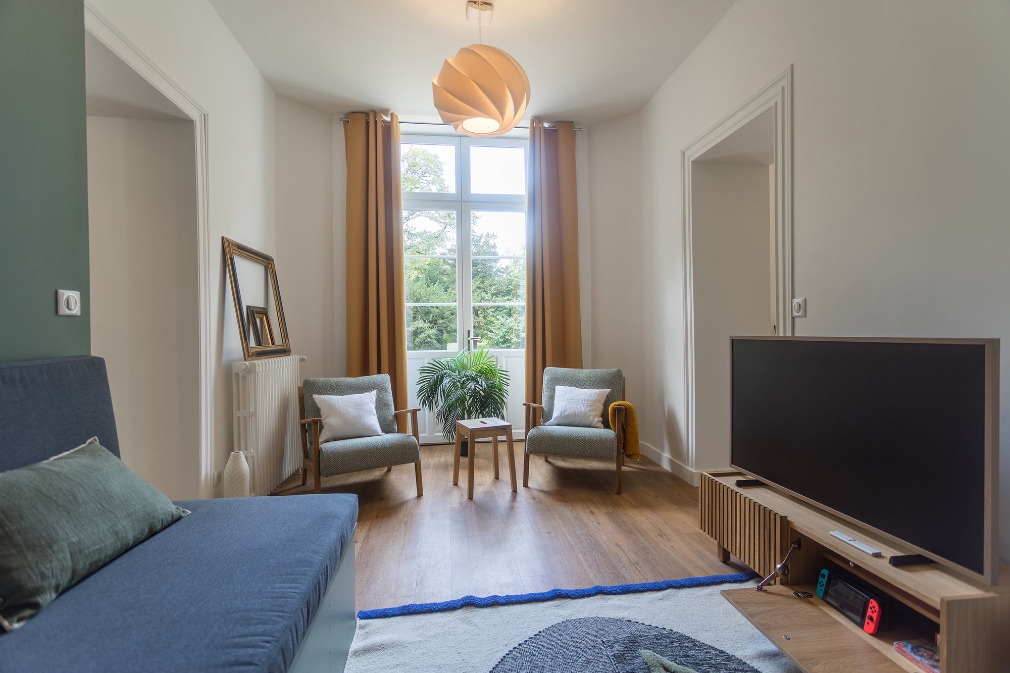 Salon d'un coliving Compose à Nantes