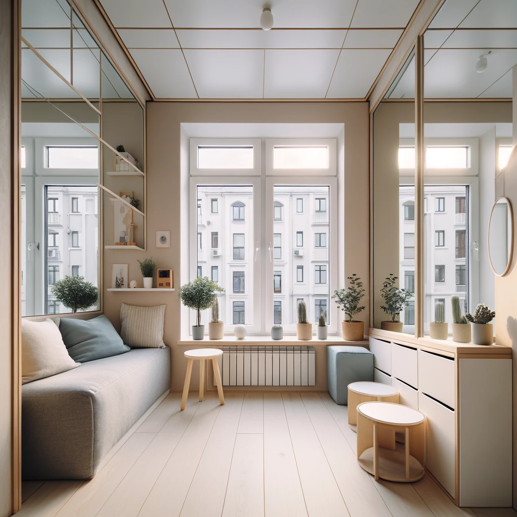 Éviter la claustrophobie - Visuel généré par IA