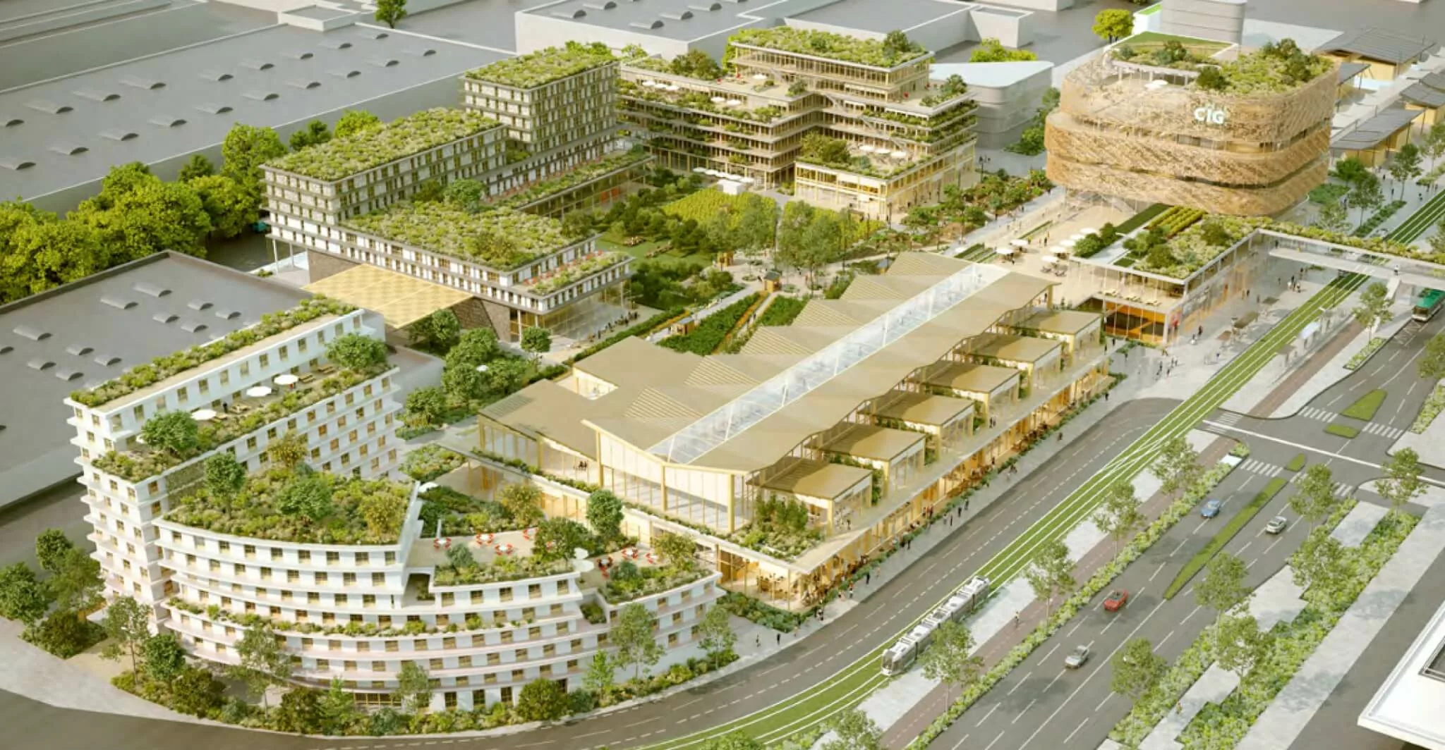 La future Cité de la Gastronomie à Paris/Rungis