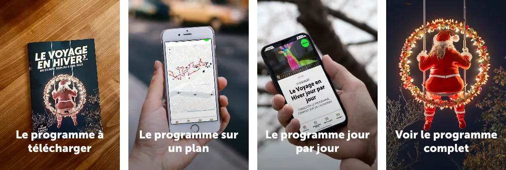 Le programme à télécharger - Le programme sur un plan - Le programme jour par jour - Le programme complet
