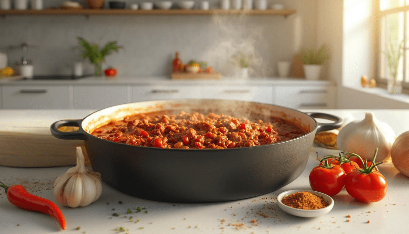 Recette de chili con carne XXL