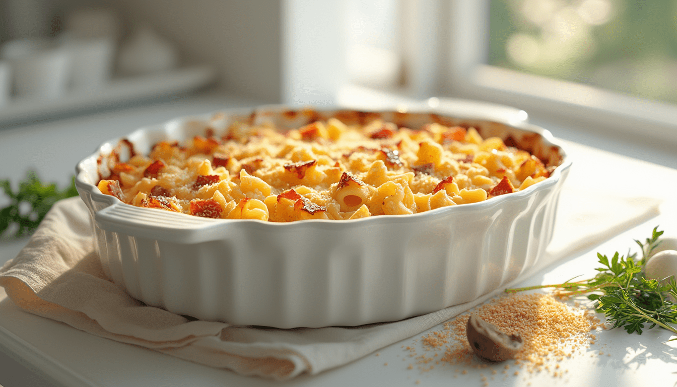 Recette de gratin de pâtes façon "team colivers"