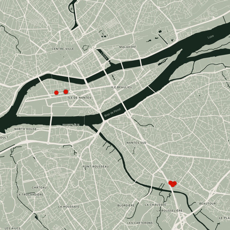 Carte Nantes coliving Compose